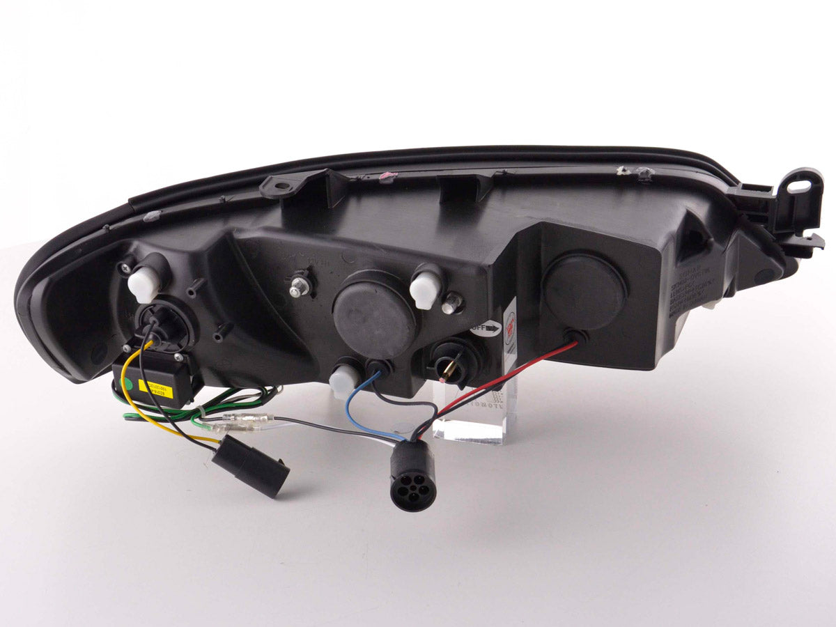 Scheinwerfer Set Daylight LED TFL-Optik Opel Vectra B 96-99 chrom Scheinwerfer Set Daylight LED TFL-Optik Opel Vectra B 96-99 chrom